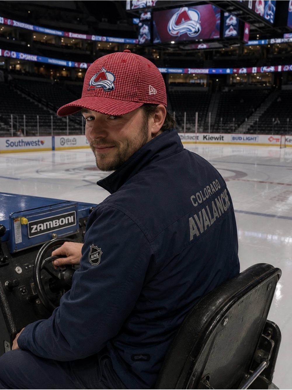 Colorado Avalanche Red Hat with Team Logo